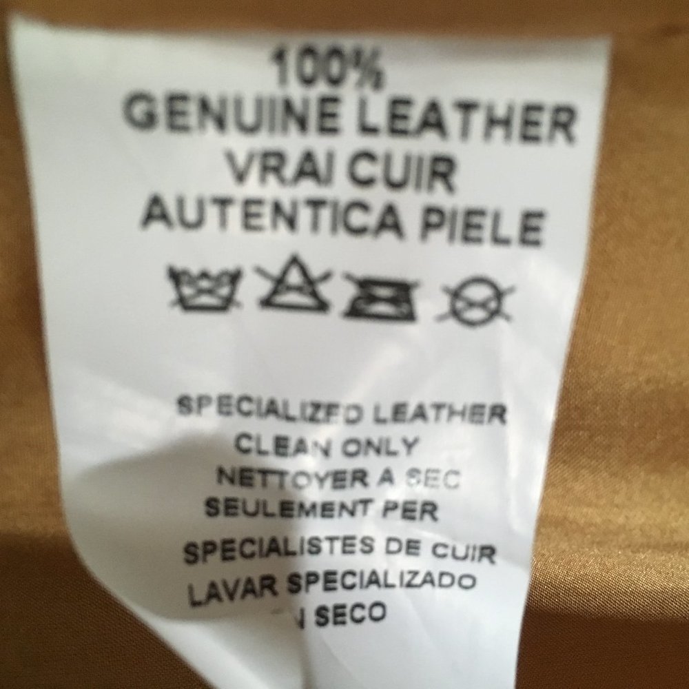 Italian leather jacket - Picture 9 of 12